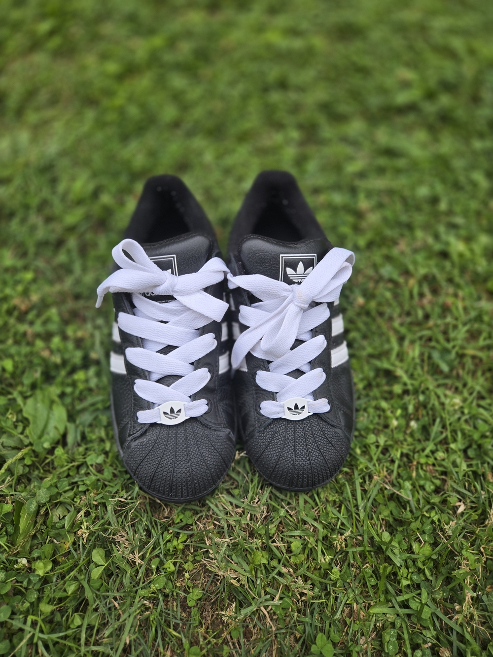 Adidas  Black & White Superstar Sneakers